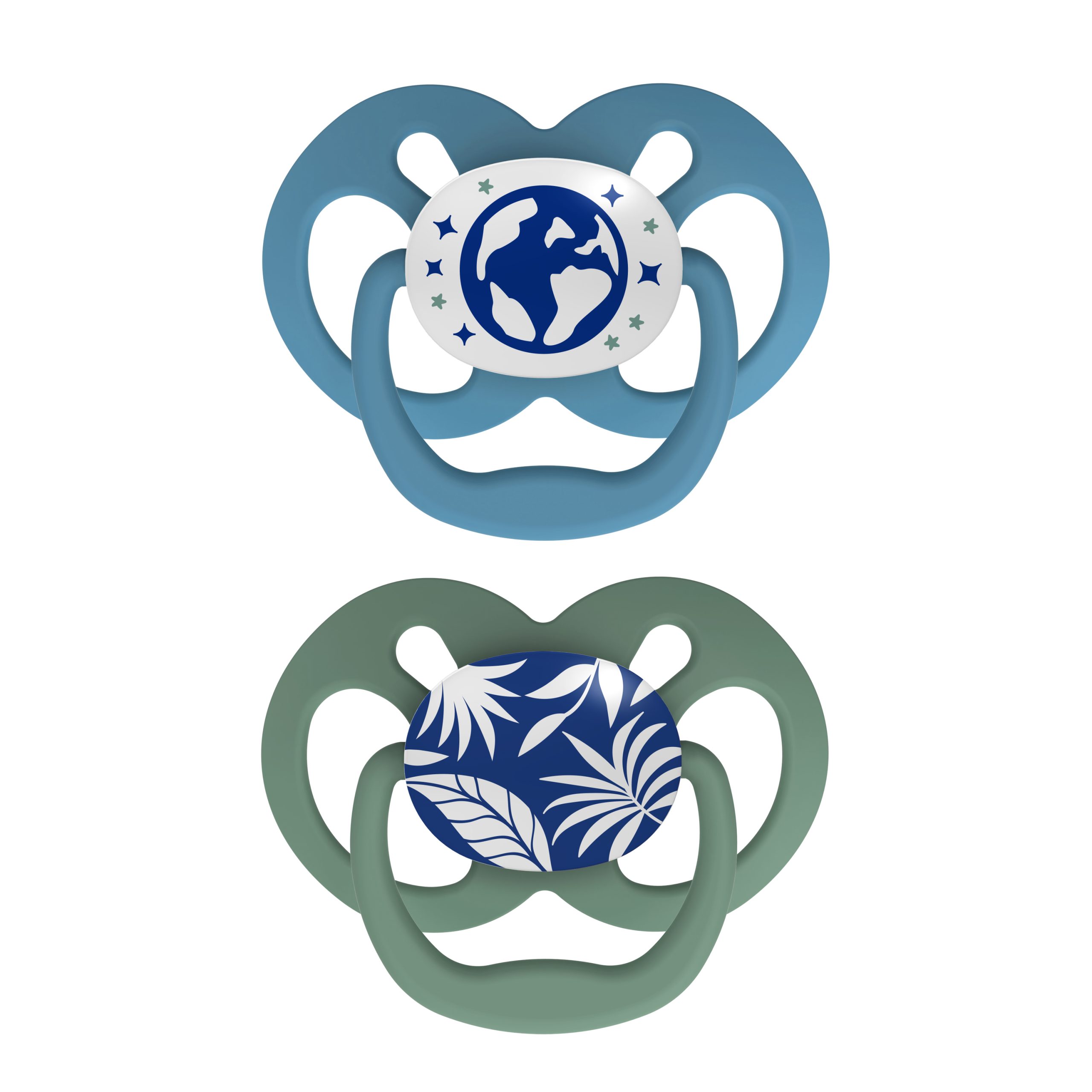PA22004-INTL_R1_Product_F_Advantage_Soother_Stage_2_Blue_Nature_Glow-in-the-Dark_2-pack