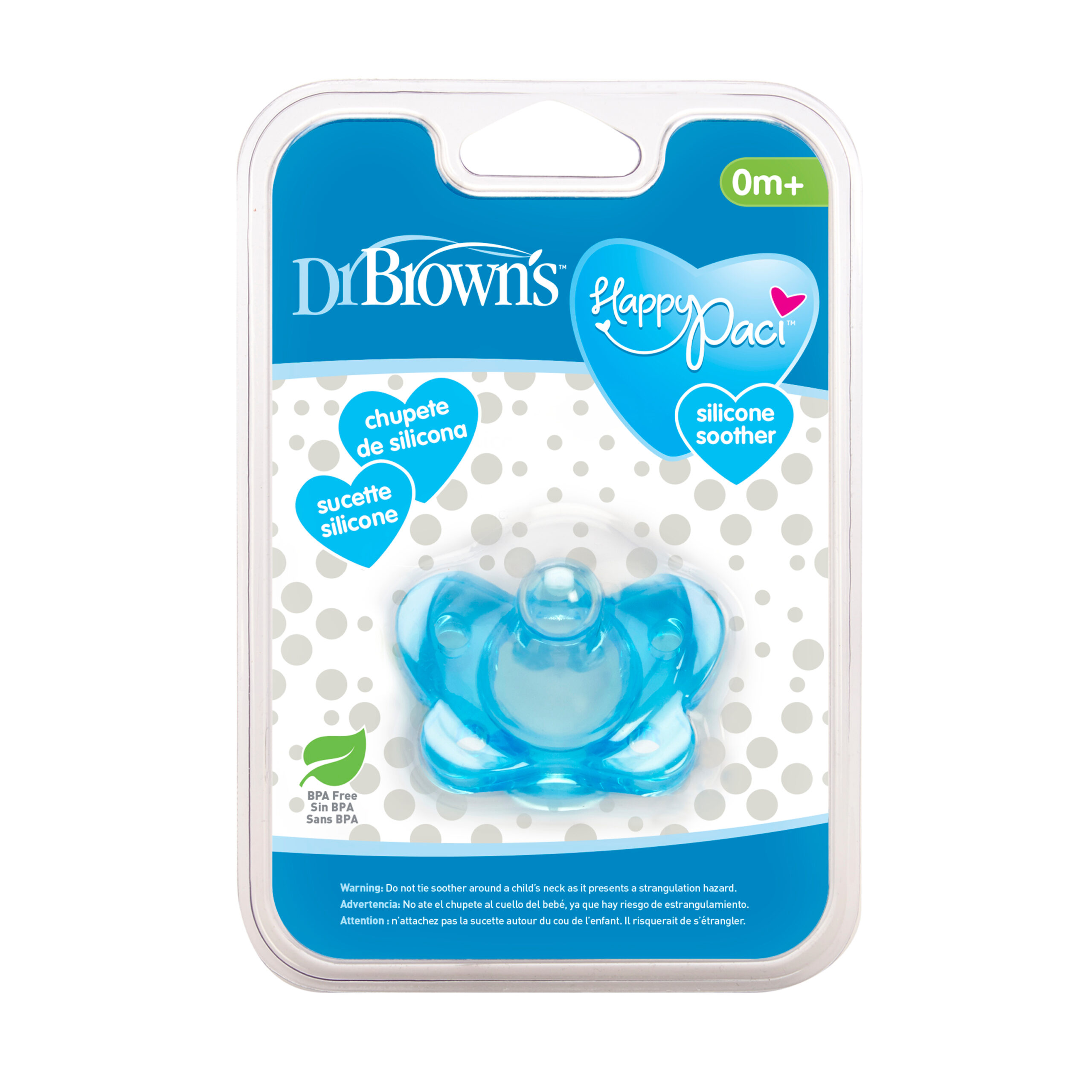 Dr. Brown’s™ HappyPaci™ Silicone Pacifier, 1 count Dr.Brown's Cyprus