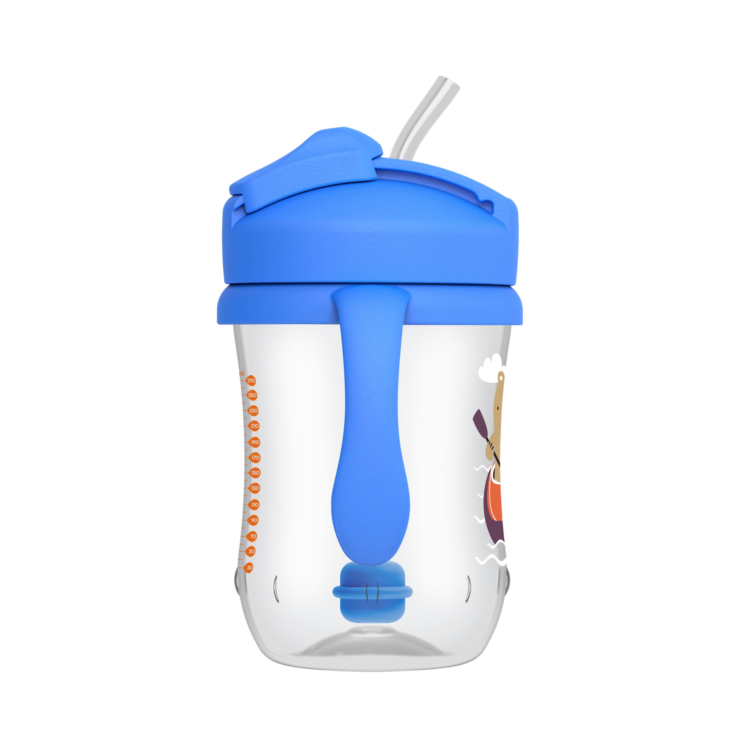 TC91012-INTL_R1_Product_S_Babys_First_Straw_Cup_9oz_270mL_Lid_Blue_Bear_Lid_Open