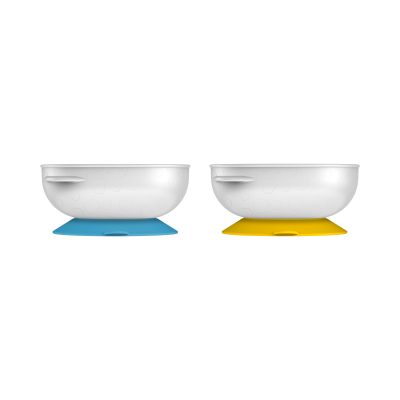 TF019_Product_No_Slip_Suction_Bowl_With_Pattern_Yellow_and_Blue